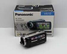 CÁMARA DE VIDEO DIGITAL DE ALTA DEFINICIÓN PANASONIC HC-V510 EN CAJA SDXC HD segunda mano  Embacar hacia Argentina