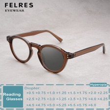 Óculos de sol masculino feminino redondo fotocromático armação completa retrô externo comprar usado  Enviando para Brazil