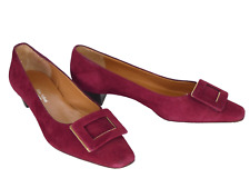 Buckle red suede for sale  LIVERPOOL