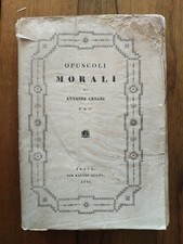 Opuscoli morali vesari usato  Quarrata
