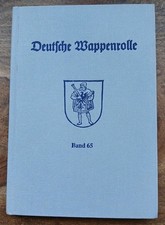 Deutsche wappenrolle band gebraucht kaufen  St.Oswald