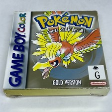 Pokemon Gold Version - AUS - Nintendo Game Boy Color com manual e na caixa comprar usado  Enviando para Brazil