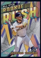 2024 TOPPS Chrome Atualização All-Etch Rookie Rush-JACKSON CHOURIO (Cartão Digital Colorido comprar usado  Enviando para Brazil