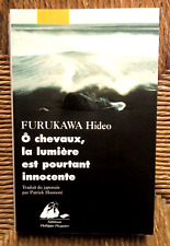 Livre chevaux lumière d'occasion  Trèbes