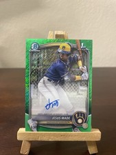 2025 Bowman Chrome Jesus Made 1º Bowman Green Shimmer Ref Prospect Auto #/99  comprar usado  Enviando para Brazil