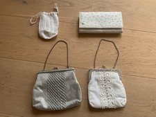 Taschen clutch weiß gebraucht kaufen  Bad Ditzenbach