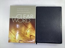 The Clear Word Bible Jack J Blanco 2003 Genuine Leather Paraphrase in Box comprar usado  Enviando para Brazil