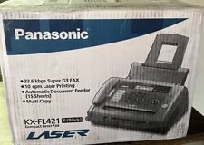 Copiadora Panasonic KX-FL421 máquina de fax a laser nova sem toner/tambor, usado comprar usado  Enviando para Brazil