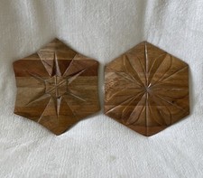 Vtg carved wood for sale  Deland