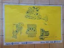 Affiche éclaté mecanique d'occasion  Plonéour-Lanvern
