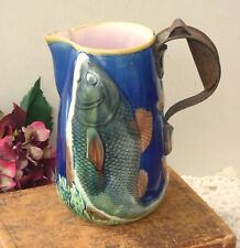 Antique majolica fish for sale  BRIDGNORTH