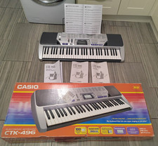 Casio ctk 496 for sale  PETERLEE