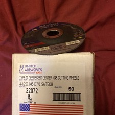 Box 50cutoff disc for sale  Ferris