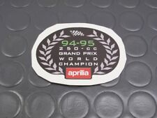 Sticker aprilia 125 d'occasion  Expédié en Belgium