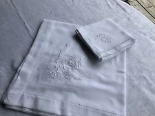 Linge ancien nappe d'occasion  France