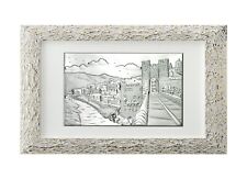 Quadro paesaggio argento usato  Nola