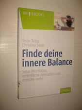 Finde innere balance gebraucht kaufen  Leverkusen