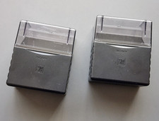 Usado, 2 caixas Sony MD cubos de armazenamento minidisco comporta 5 discos cada total por 10 comprar usado  Enviando para Brazil