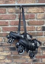 Trela de couro para skate feita à mão escolha de cores Roller Derby couro real comprar usado  Enviando para Brazil