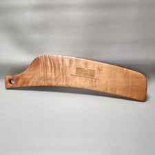 Cadeira de balanço Sam Maloof marceneiro braço tábua de servir bordo tigre polido 20", usado comprar usado  Enviando para Brazil