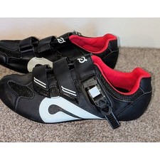 Peloton Sapatos de Ciclismo Bicicleta Exercício Indoor Preto Vermelho Alças Tamanho 9.5 Feminino 7 Masculino comprar usado  Enviando para Brazil