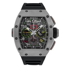 Relógio Richard Mille RM 11-02 50 MM esqueleto mostrador numerais arábicos titânio comprar usado  Enviando para Brazil