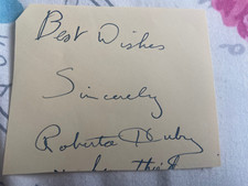 Signed small paper for sale  SUNDERLAND