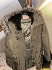Levi khaki parka for sale  WALTHAM CROSS