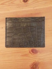 Portacarte pelle coccodrillo usato Portacarte pelle coccodrillo usato  Rho