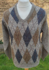 Greenwoods argyle sweater for sale  WORKSOP