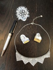 Set swarovski pezzi usato  Voghera