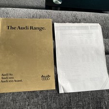 Audi range 1978 for sale  SHEFFIELD