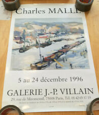 Affiche exposition charles d'occasion  Gençay