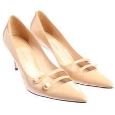 Pumps gucci braun gebraucht kaufen  Hamburg