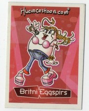 BRITNI EGGSPIRS CROMO LLEGAN LOS HUEVOS / CHEGARAM OS OVOS 2007 DORITOS MATUTANO comprar usado  Enviando para Brazil