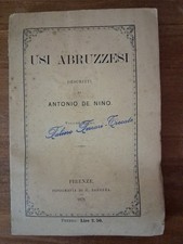 Libro usi abruzzesi usato  Pian di Sco
