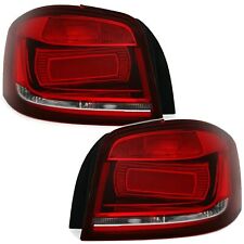 Tylne światła do Audi A3 8P -2012 3-drzwiowe w kolorze ciemnoczerwonym czerwonym tylne światła na sprzedaż  Wysyłka do Poland