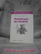 Wandlungen kindheit theoretisc gebraucht kaufen  Waldkirch