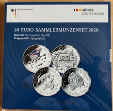 Silber sammlermünzen set gebraucht kaufen  Helmstedt
