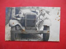 URSS 1940-ª foto real soldados perto do carro GAZ AA cópia Ford. Truk, usado comprar usado  Enviando para Brazil