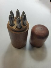 Feito na França Furos de Fechamento de Furo de Relojoeiro 6 em Suporte de Madeira comprar usado  Enviando para Brazil