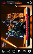 Aero Star Mr. Iguana Octagon Jr Money In The Bank Orange Slam WWE Topps Now 25 comprar usado  Enviando para Brazil