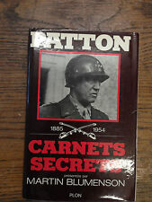 Patton carnets secrets d'occasion  Montargis