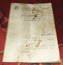 Vieux papiers extrait d'occasion  Roanne