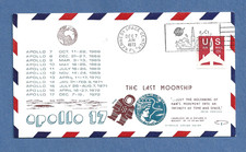 APOLLO 17 THE LAST MOONSHIP LANÇAMENTO DEZEMBRO 7,1972 KSC CYGNUS 34 CAPA ESPACIAL NASA, usado comprar usado  Enviando para Brazil