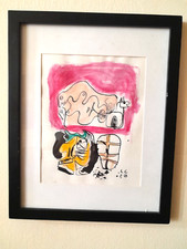 Corbusier watercolor painting d'occasion  Expédié en Belgium