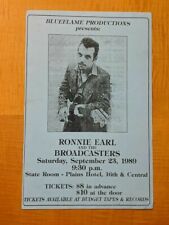 1989 RONNIE COARL e THE BROADCASTERS GUITARRA BLUES PÔSTER CHEYENNE WYOMING $18 comprar usado  Enviando para Brazil