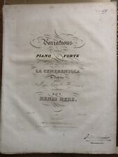 Herz henri variations d'occasion  Bordeaux-