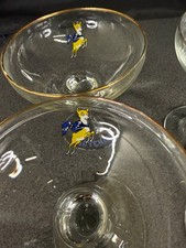 Vintage babycham glasses for sale  BLACKPOOL