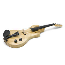 Violino elétrico 4 cordas 4/4 verniz de madeira maciça qualidade profissional violino bom comprar usado  Enviando para Brazil